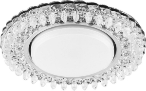 Светильник точечный с подсветкой 4000K Feron 20LED*2835 SMD 15W GX53 (10)