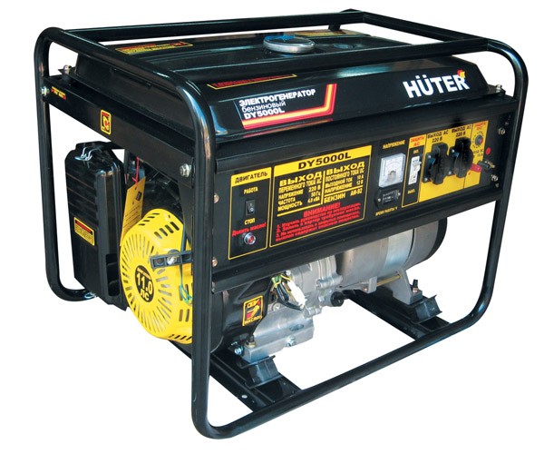 Электрогенератор DY5000L Huter 64/1/5