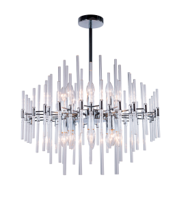 Люстра 2414R/16 CHR+CL (1) NW