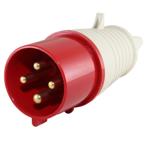 Вилка 024 32А 3р+РЕ 380B IP44 (10)