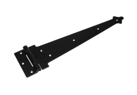 Петля-стрела фигурная Домарт ПС-400 мод.3, черный (10)