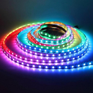 Лента светодиодная 12V 14,4W 60SMD 5050 14.4W IP65 5m RGB (__)