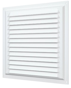 Решетка вентиляционная МЭ сетка 250х250 окраш.сталь Black ERA (25)