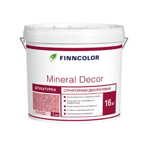 Штукатурка MINERAL DECOR KTA Короед 2мм 16кг (1)