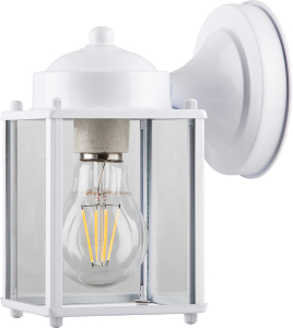 Светильник садово-парковый, 60W 230V E27 белый, PL200(__)