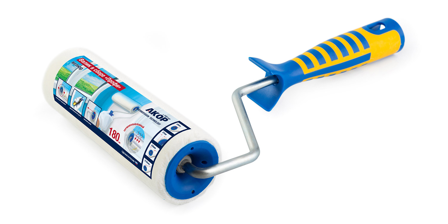 Валик ПРОФИ 240 Велюр-шерсть АКОР (22)