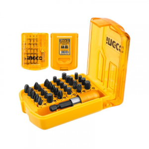 Набор бит с держателем 30 предметов INGCO AKSD68303 INDUSTRIAL (50)