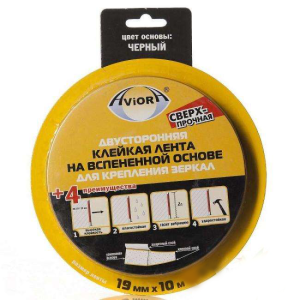 Двуст. сверхпроч. клейк. лента 19мм*10м (1/48)