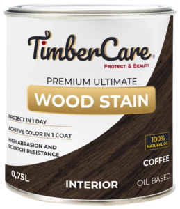 Тонирующее масло TimberCare Wood Stain Кофе 0,75л (4)