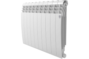 Радиатор биметаллический Royal Thermo Biliner 500 /Bianco Тraffico/10 секц. (Вт 170)(_1_)
