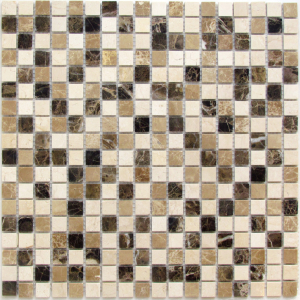 Elite мозаика камен.  кор/беж. микс 305*305  25 шт.)