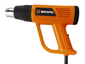 Фен строительный Вихрь, ТП-2000 2000 Вт, 400/550 °С, 300/500 л/мин, кол-во насадок в наборе 4 шт