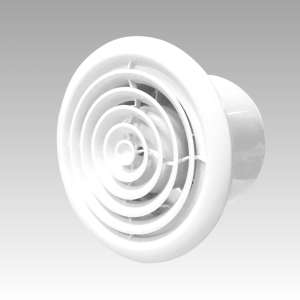 Вентилятор FLOW 5 BB с круглой решеткой с двигателем на ш/подшип D 125 (12)