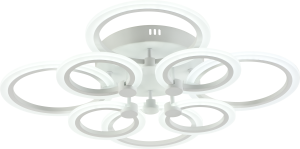 Светильник AU61622/4+4 WH LED Белый 144W ПДУ 675*125