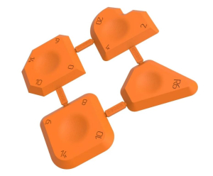 Набор шпателей DECOR для форм. швов (125шт/625шт)