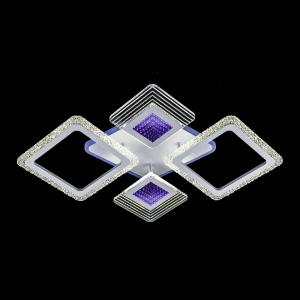 Потолочный светодиодный светильник 51254/4+1WT RBP+3D