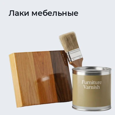 Лаки мебельные