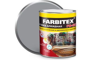 Грунтовка ГФ-021 Cерый  2.7кг Farbitex (6)