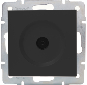 Чёрный бархат розетка ТВ оконечная VESNA (10)