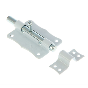 Задвижка накладная ЗТ2-85 полимер белый (60)