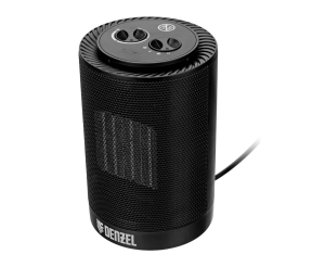 Тепловентилятор керамический DTFC-1200S, вращение, 3 реж., вент., нагрев 600/1200 Вт // Denzel