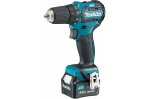 Дрель акк. Makita, 12В, 2х4Ач, 35Нм, б/щ, 0-450/0-1500 об.мин., 2 акк. Li-Ion, з/у, бита, кейс