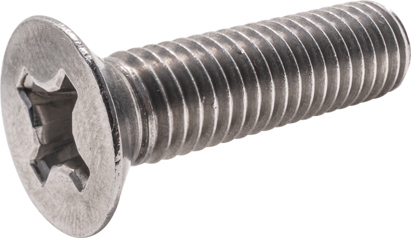 Винт с потайной головкой M3x40 DIN 965 оцинк. (500шт.)