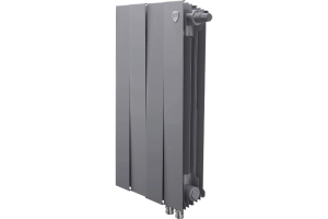 Радиатор биметаллический Royal Thermo PianoForte 500 Серебристый - 4 секц.