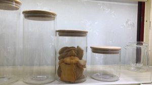 Стекл банка с бамб крышк 0,9 л