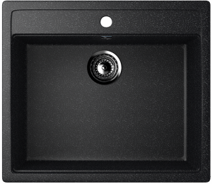 Мойка Ulgran U-104 560*495 черн 308(_1_)