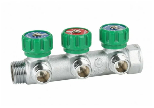 Коллектор Gappo плоский 3/4х1/2х3 вых (1)