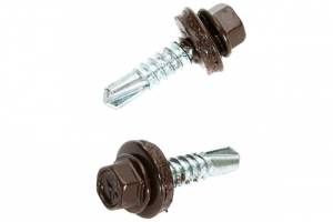Саморез кровел. 5,5*25 RAL 8017 шок.-корич (3500)
