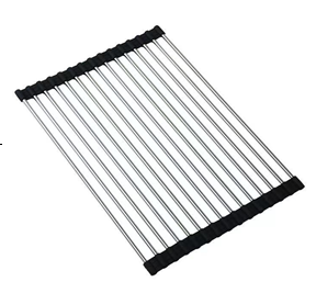 Сушилка для посуды металлическая 47 см на 18 труб