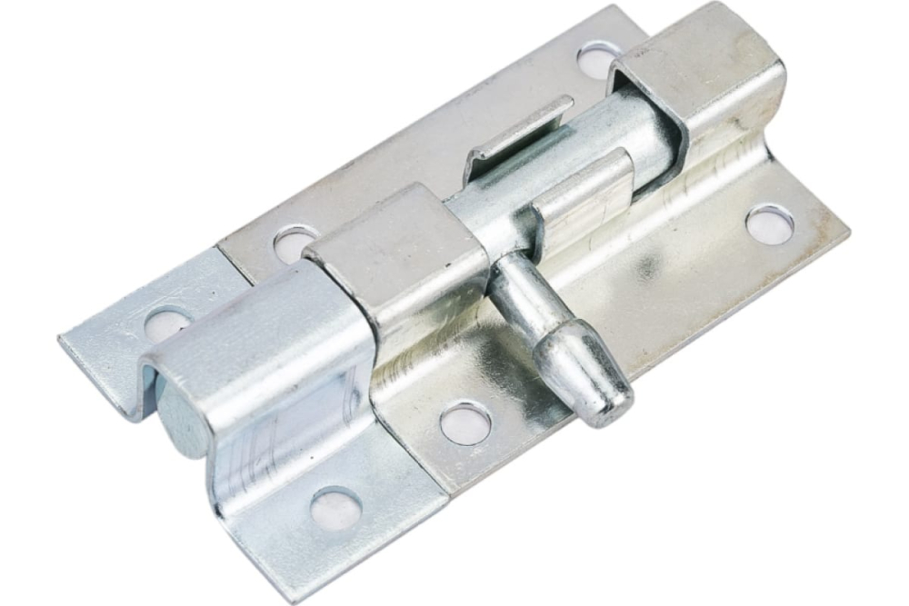 Задвижка накладная ШП-40 прямоугольная, цинк (ЗТ4) (10/25)