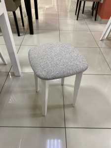 Табурет 1 белый/нептун грэй (нептун 14)