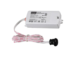 Датчик движения GMS7-E-7-12-W, мебельный, встраиваемый, 7-12 см, сенсорное вкл/выкл, 1/100