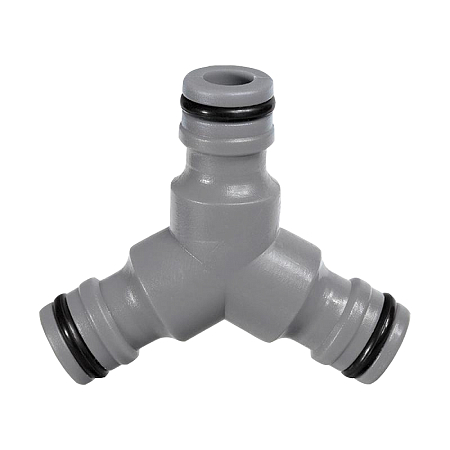 Переходник для соединителей 3-х канальный пластик