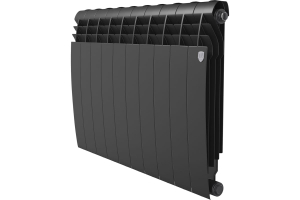 Радиатор биметаллический Royal Thermo BILINER B 500 Чёрный - 10 секц.