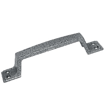 Ручка-скоба дверная РС-100-С, антик серебро