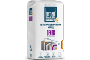 Штукатурка 25кг  Декоративная Dekor Fasad КОРОЕД BERGAUF (56)