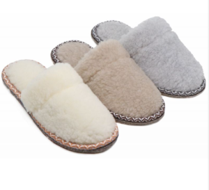 32144 W-FUR-S Обувь домашняя женская ( пантолеты ) закр.мех