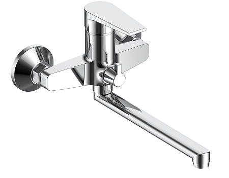 Смеситель Budapest для ванн, излив 220 мм, с акс., арт.BT22