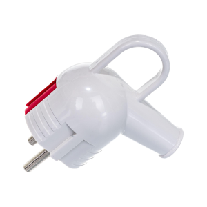 Вилка с ручкой с/з бел/красн. Lezard 715-0201-602 (1)