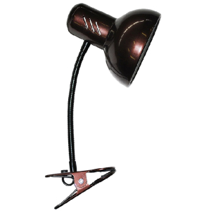 Светильник настольный на прищепке 60 Вт, Е27, 220W, вишневый перламутр НТ 2077C