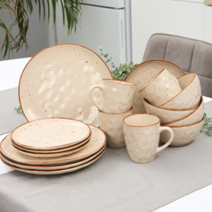 Набор столовый JEWEL Лаурель 16 предметов (керамика)