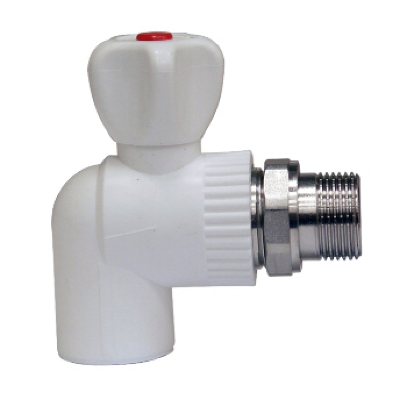 Кран шар. для рад.угл. 20*1/2 НР(60шт/кор)