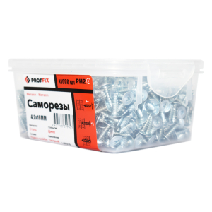 Саморез СММ 4,2х16 (TWN) (1000 шт) - контейнер PROFFIX