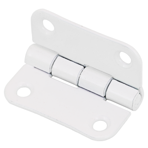 Петля накладная ПН5-40, белая (2шт) (20)