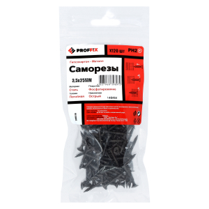 Саморез СГМ 3,5х25 (TWN) (120 шт) - пакет PROFFIX