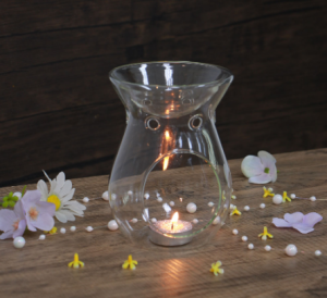 Аромалампа стеклянная, 10,8x10,8x14,5 см